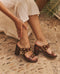 Sandália Galena Salto 8 Choco