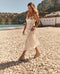 Sandalias Plaka Cuña 7 Gold
