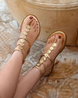 Sandalias Vesta Gold