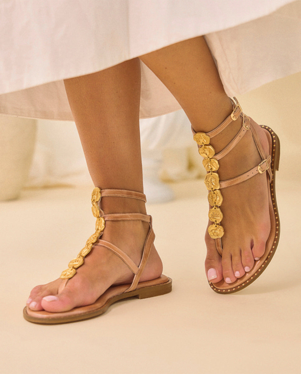 Sandalias Plaka Natural