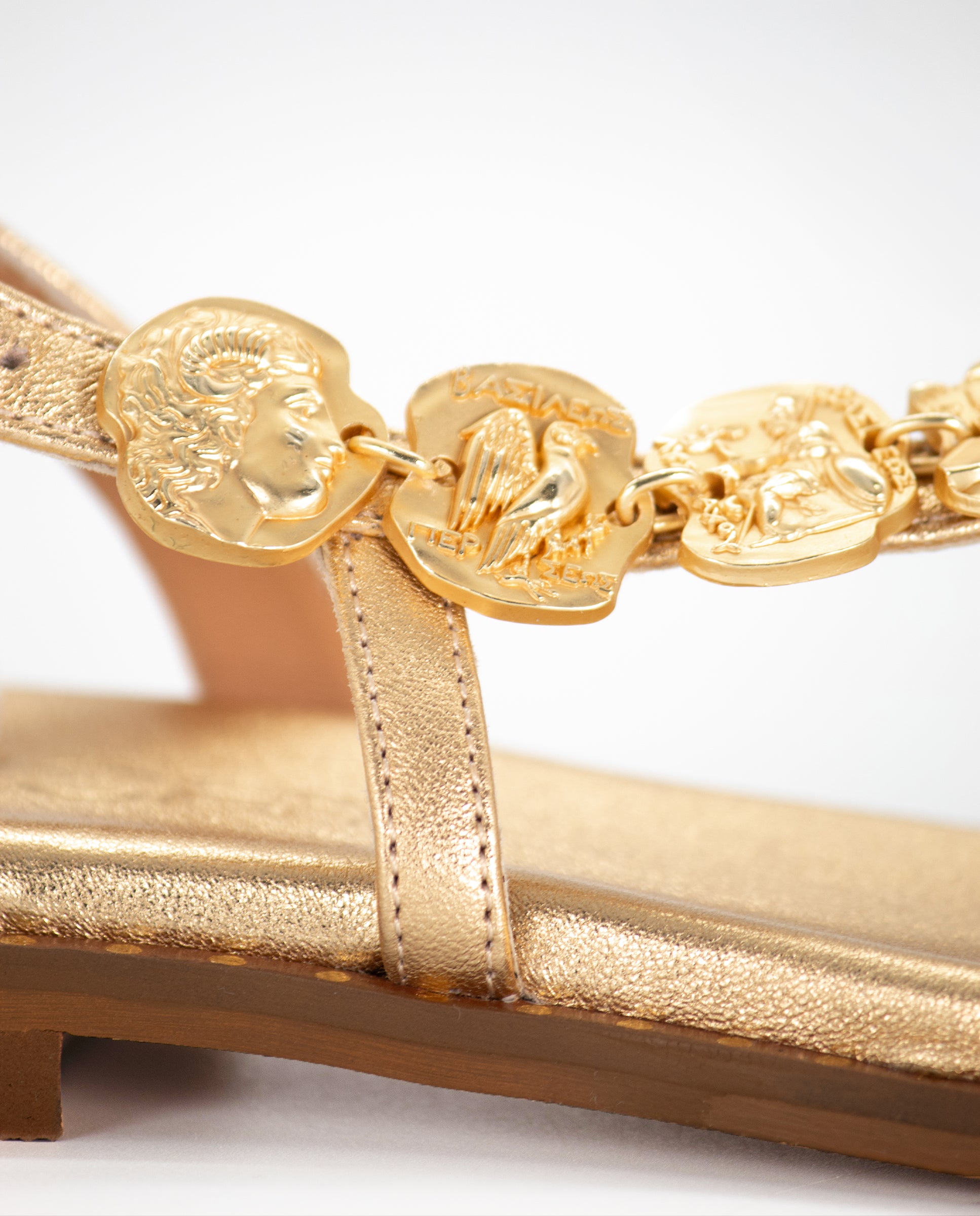 Sandália Paros Gold