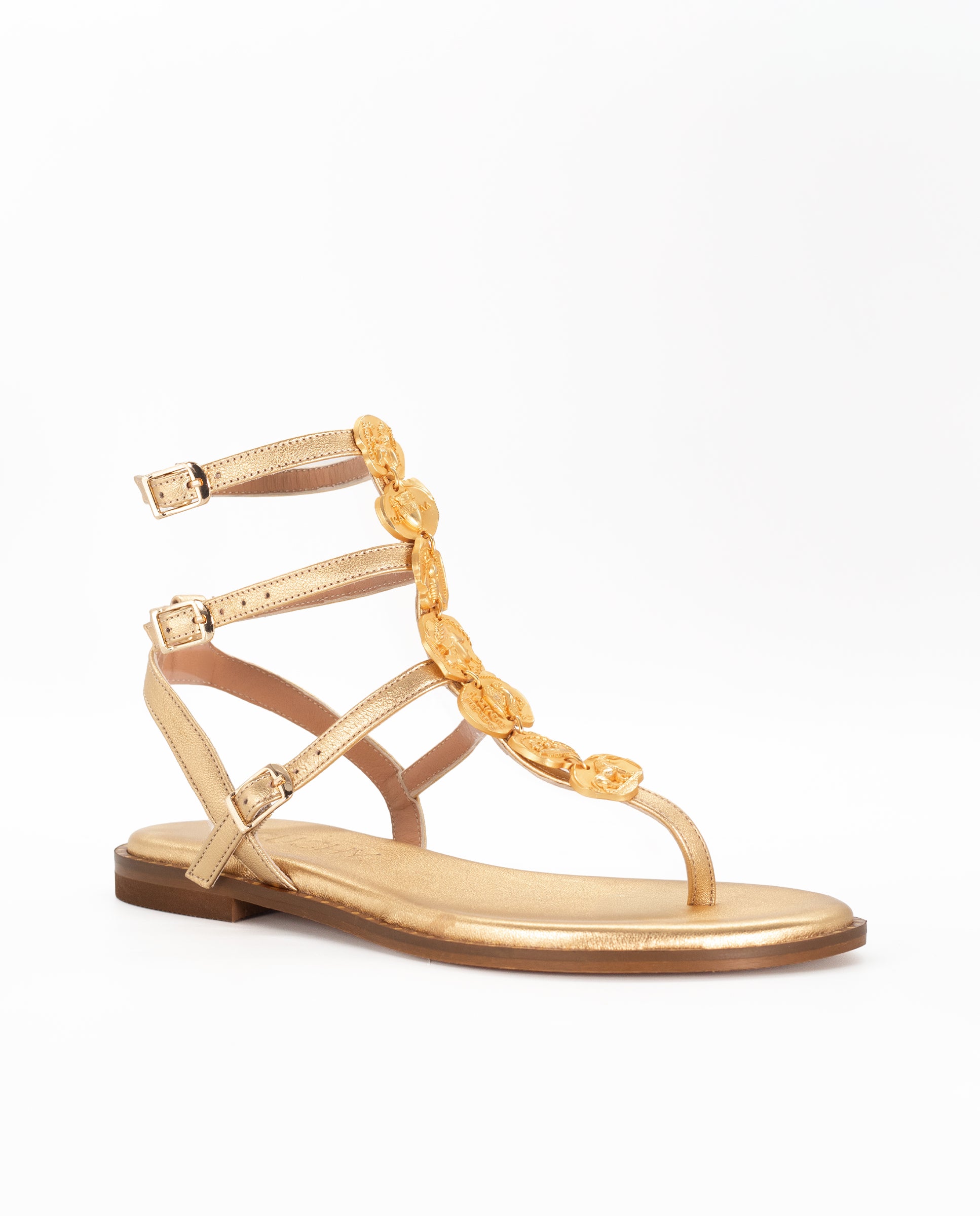 Sandalias Plaka Gold