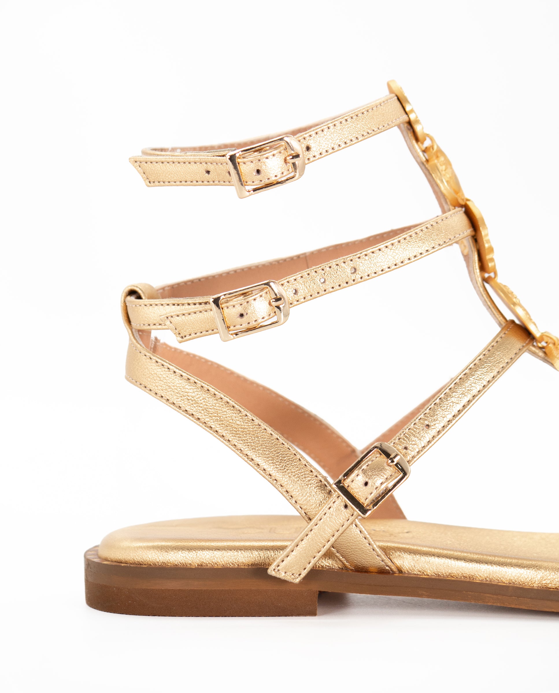Sandalias Plaka Gold