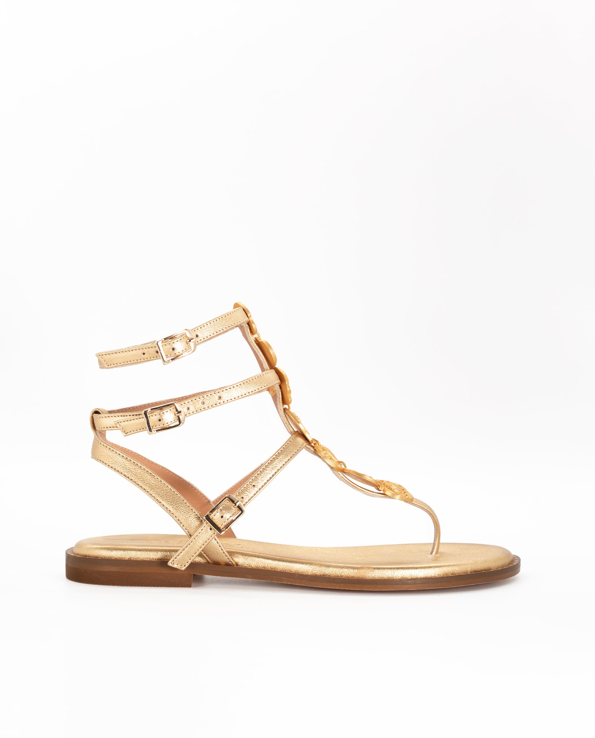 Sandalias Plaka Gold