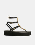 Greek leather sandals | Plaka Natural Platform