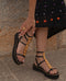 Sandalias Plaka Plataforma Black
