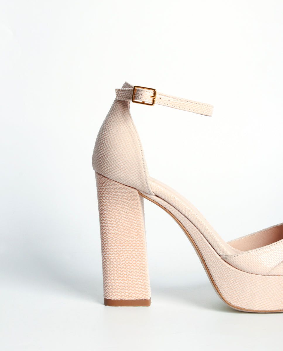 Sandalias de tacón Fátima Nude