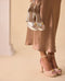 Fatima Nude Heeled Sandals