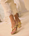 Sandalias Hera Tacón Gold