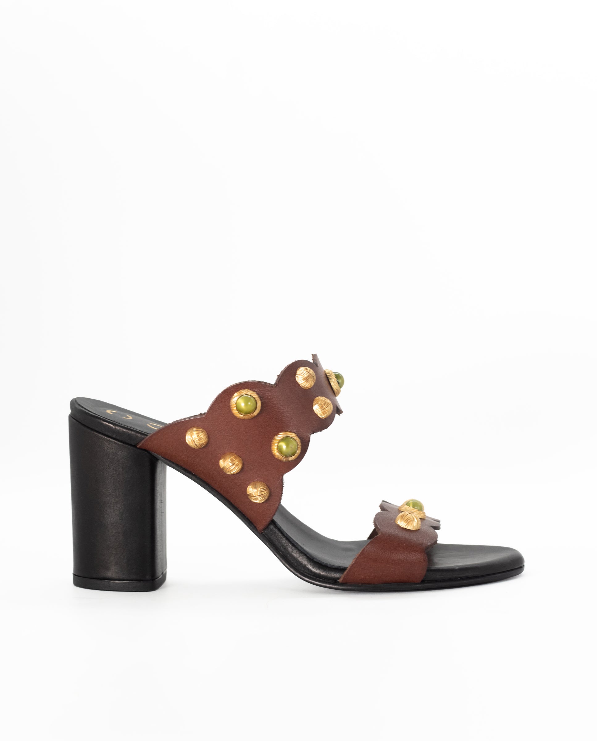 Sandalias Galena Tacón 8 Choco