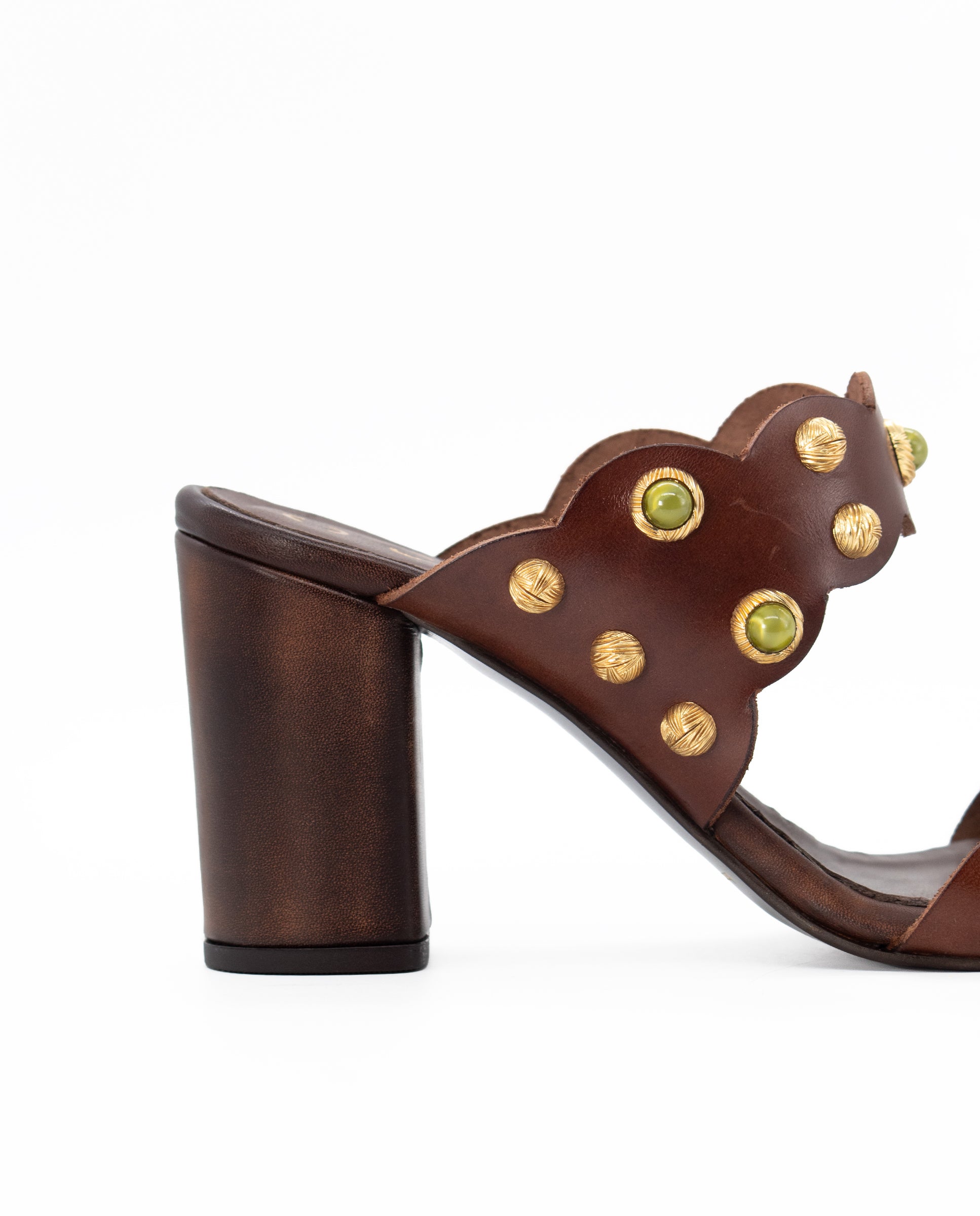Sandalias Galena Tacón 8 Choco