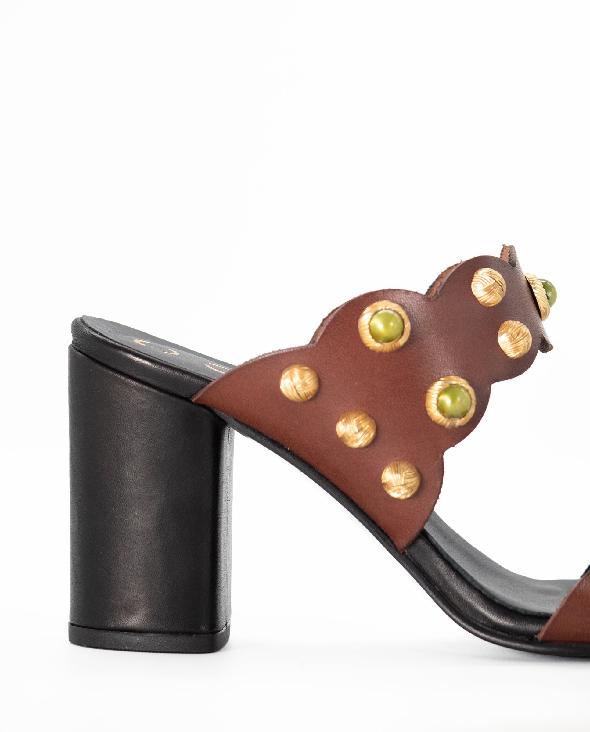 Sandalias Galena Tacón 8 Choco