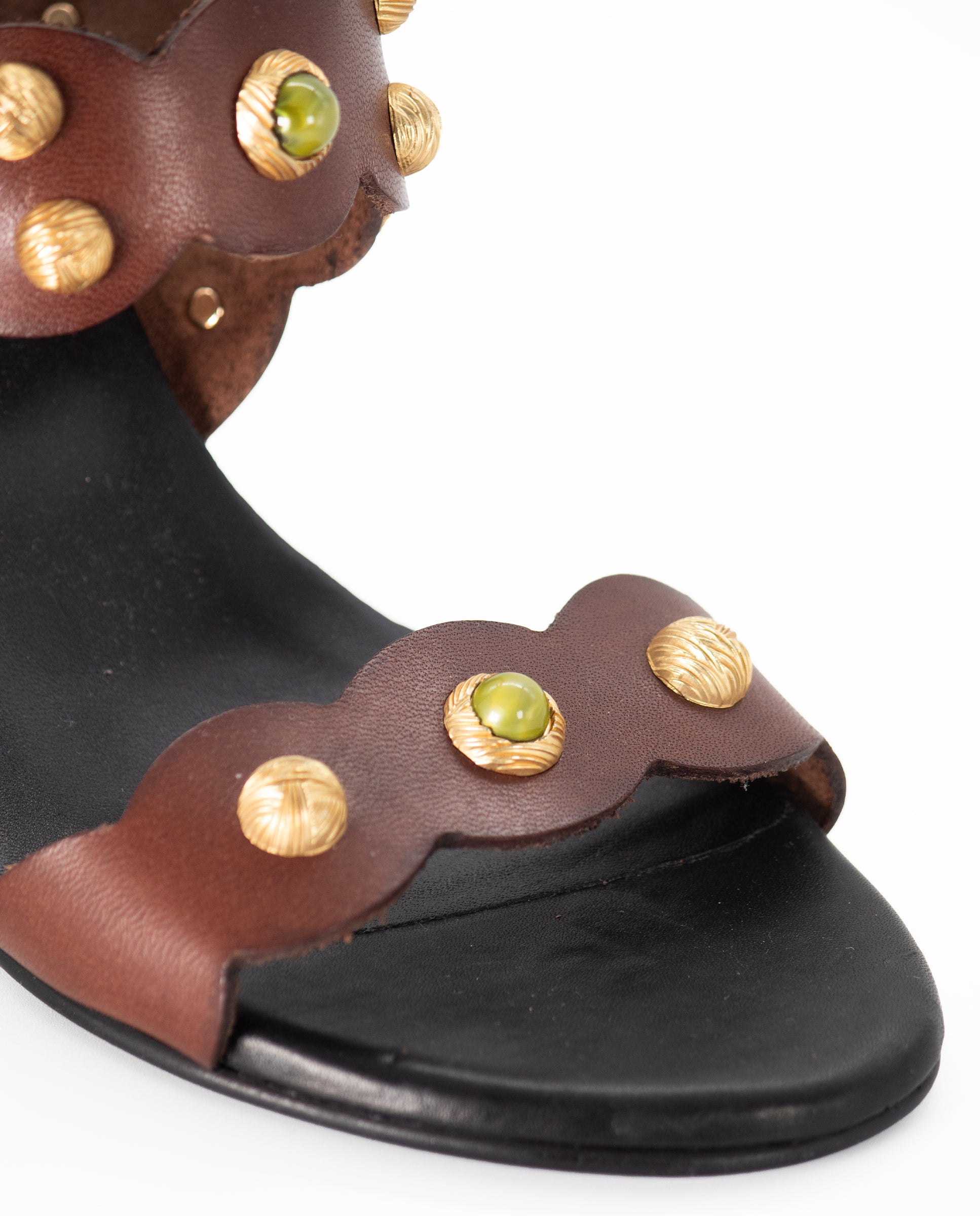 Sandalias Galena Tacón 8 Choco