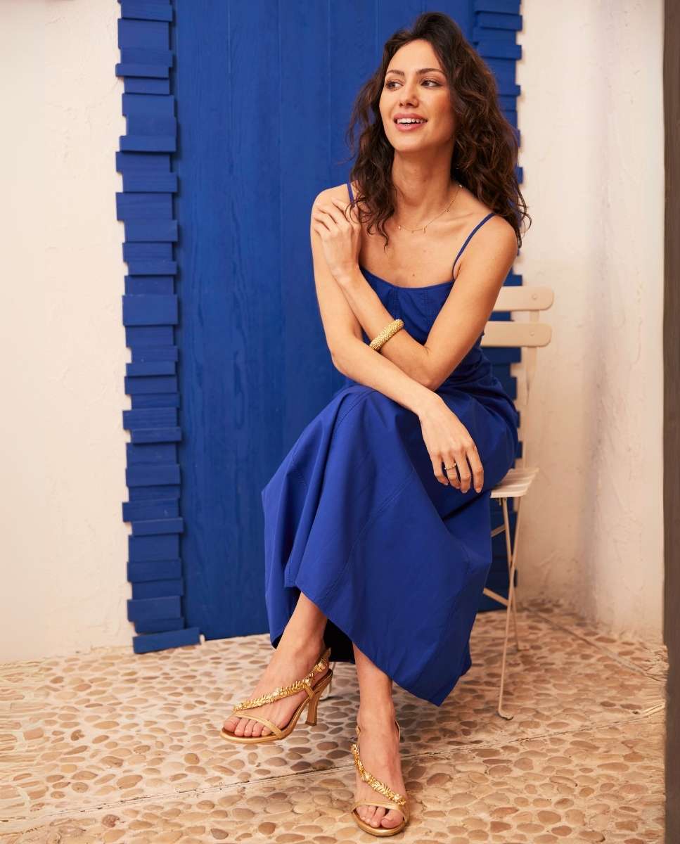 Sandalias Octavia Tacón Gold