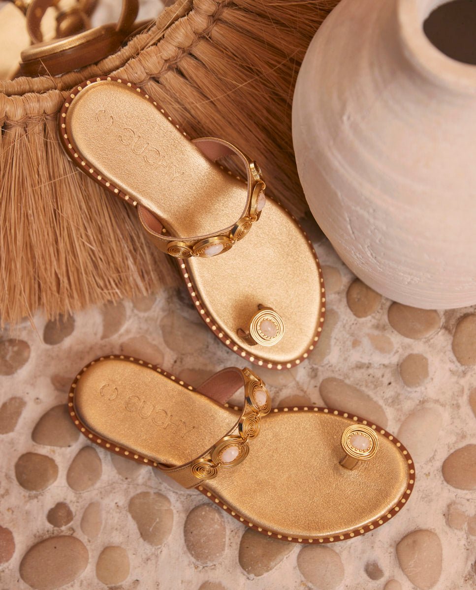 Sandalias Astra Gold - cuchy.es