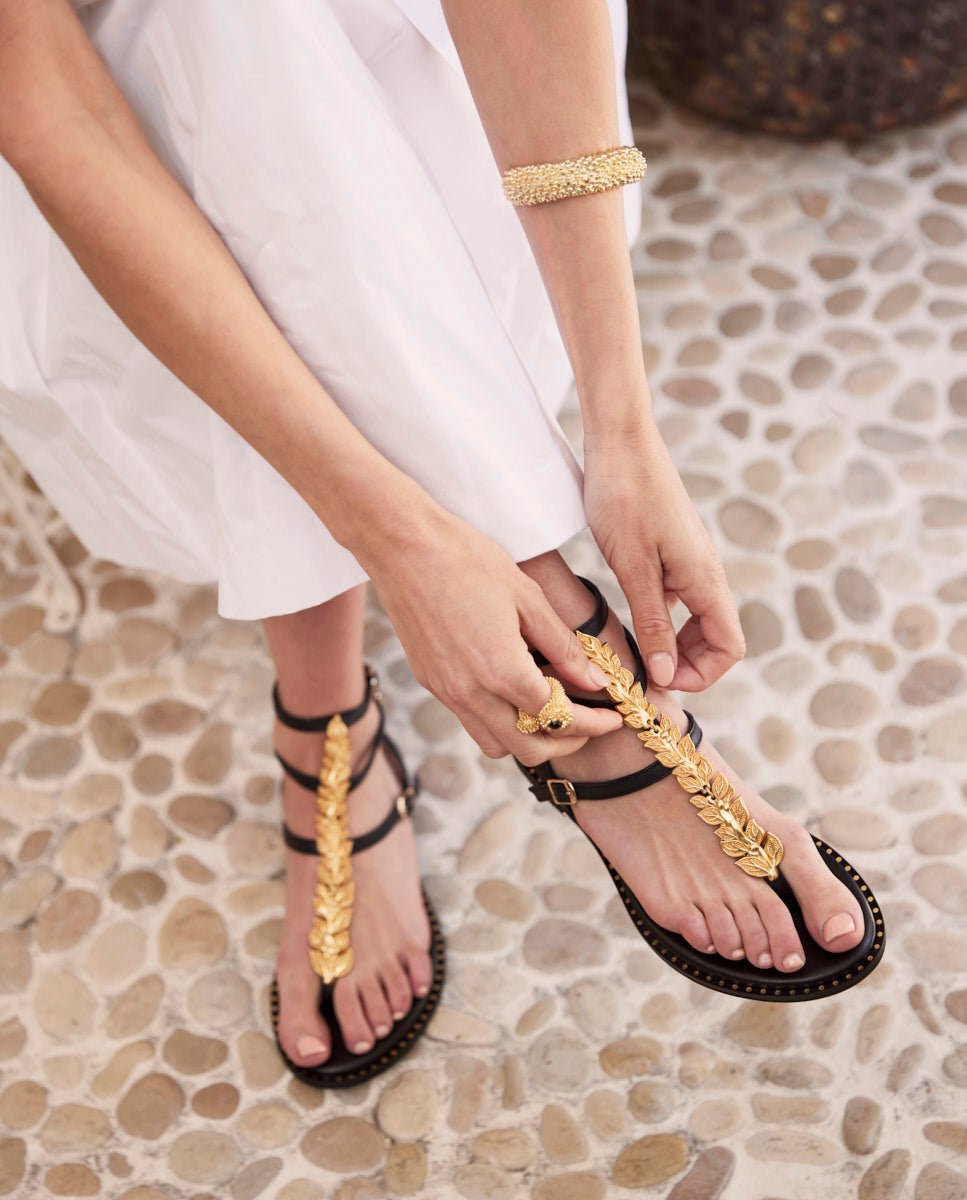 Sandalias Atalanta Black - cuchy.es