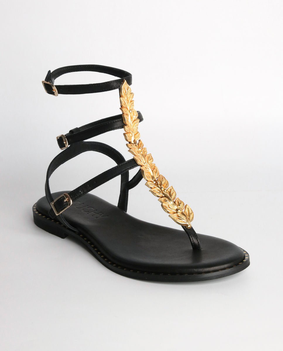 Sandalias Atalanta Black - cuchy.es