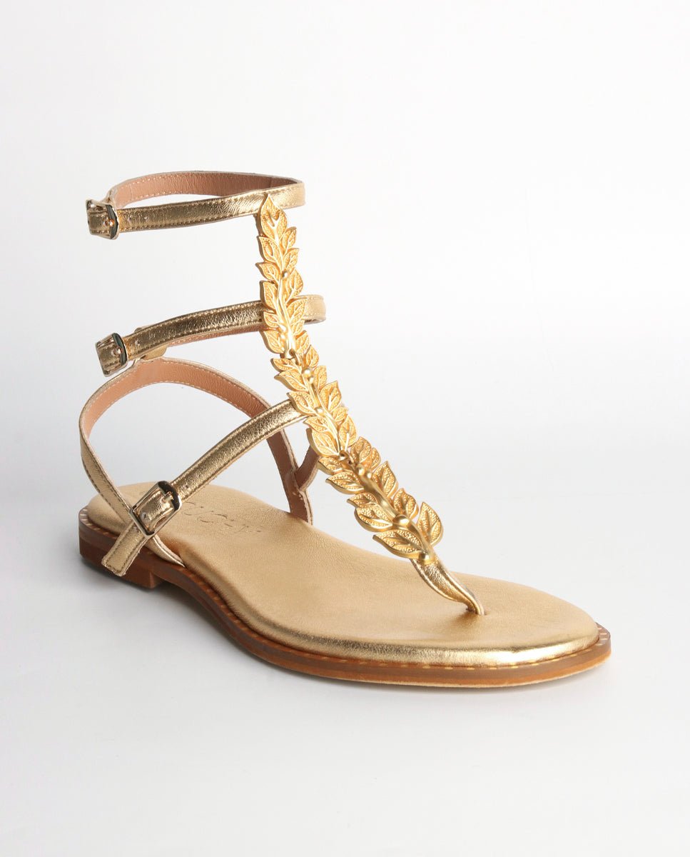 Sandalias Atalanta Gold - cuchy.es