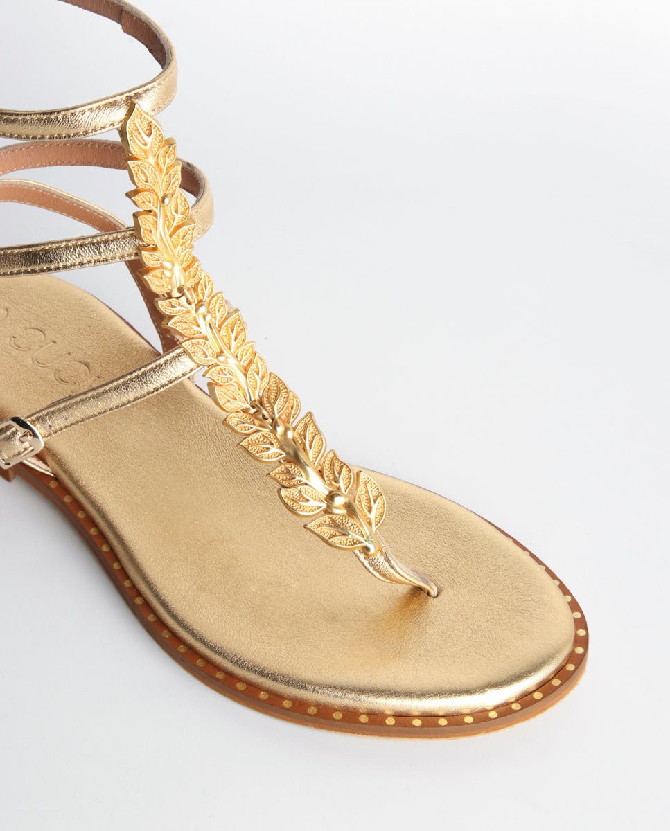 Sandalias Atalanta Gold - cuchy.es