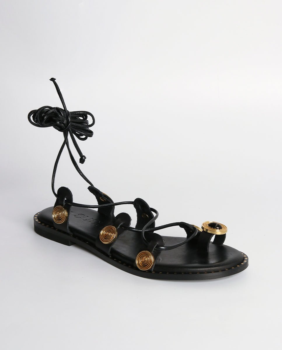 Sandalias Atenea Black - cuchy.es