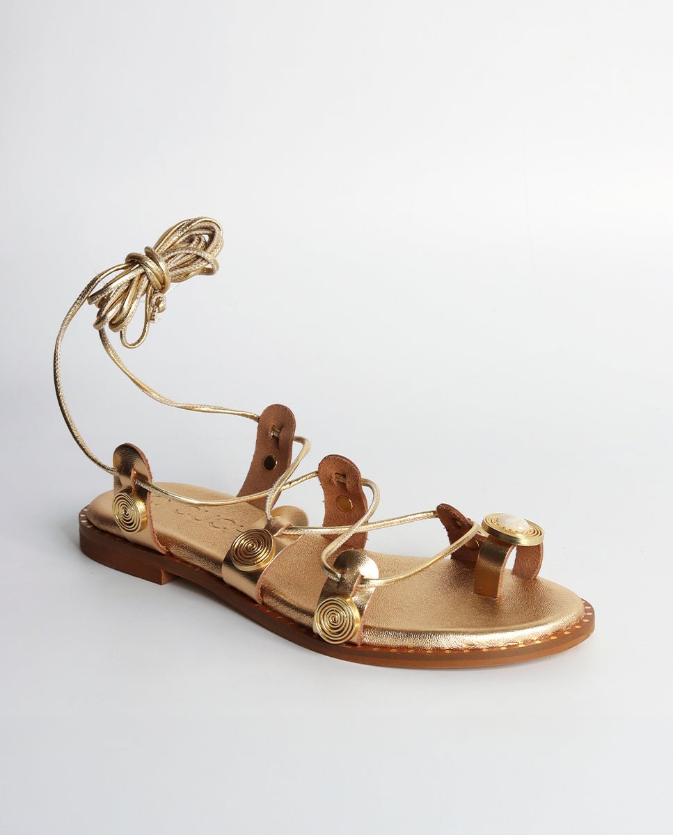 Sandalias Atenea Gold - cuchy.es