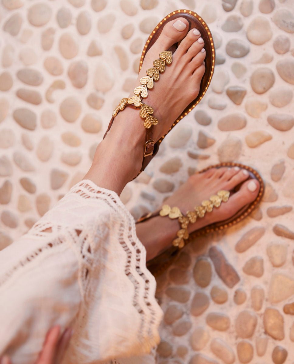Sandalias Aura Choco - cuchy.es