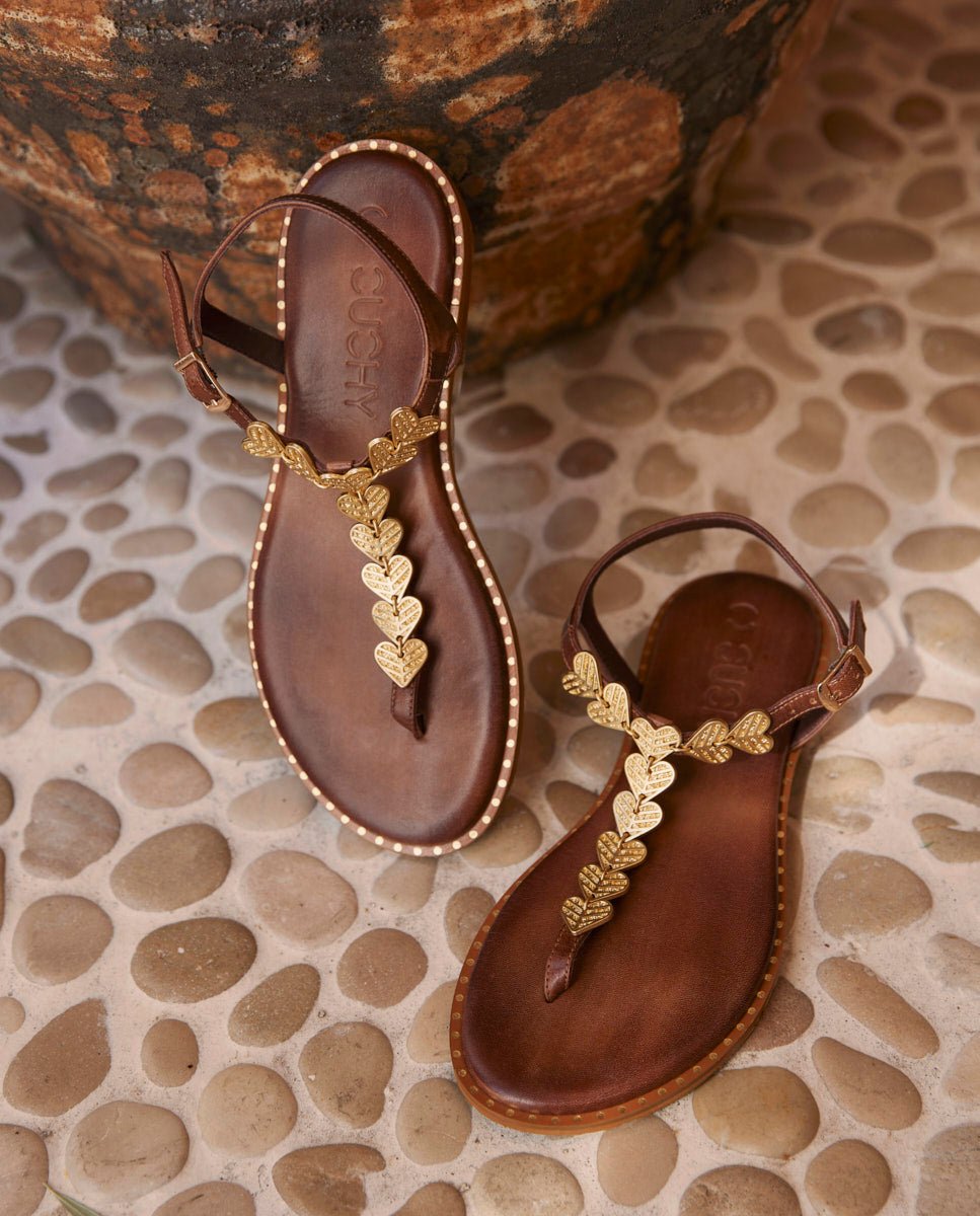 Sandalias Aura Choco - cuchy.es