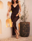 Sandalias de tacón Penélope Gold - cuchy.es