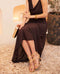 Sandalias de tacón Penélope Gold - cuchy.es