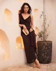 Sandalias de tacón Penélope Gold - cuchy.es