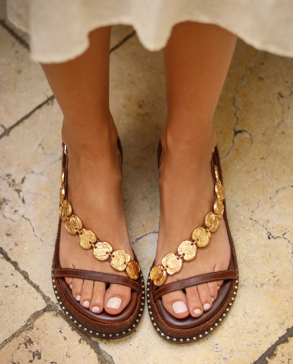 Sandalias Enea Cuña Choco 4 - cuchy.es