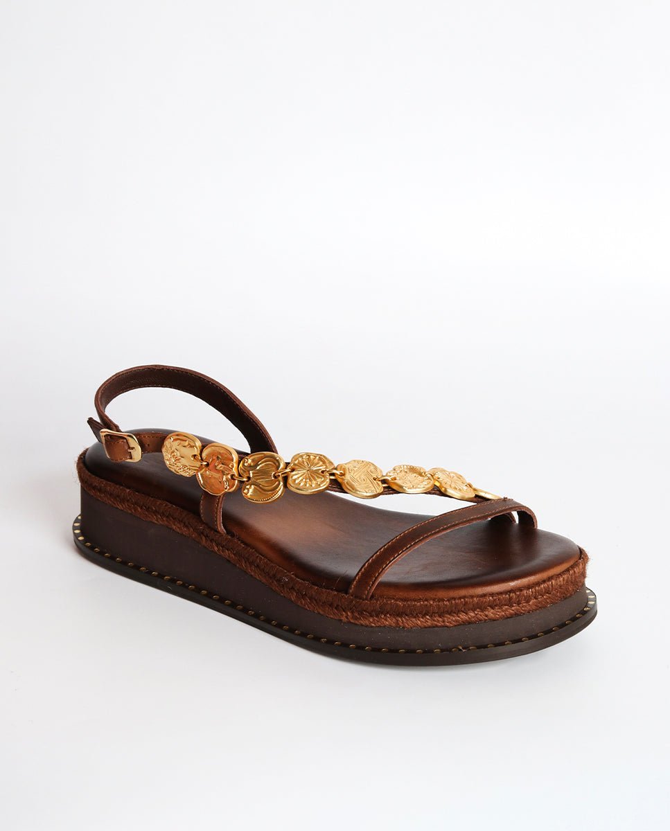 Sandalias Enea Cuña Choco 4 - cuchy.es