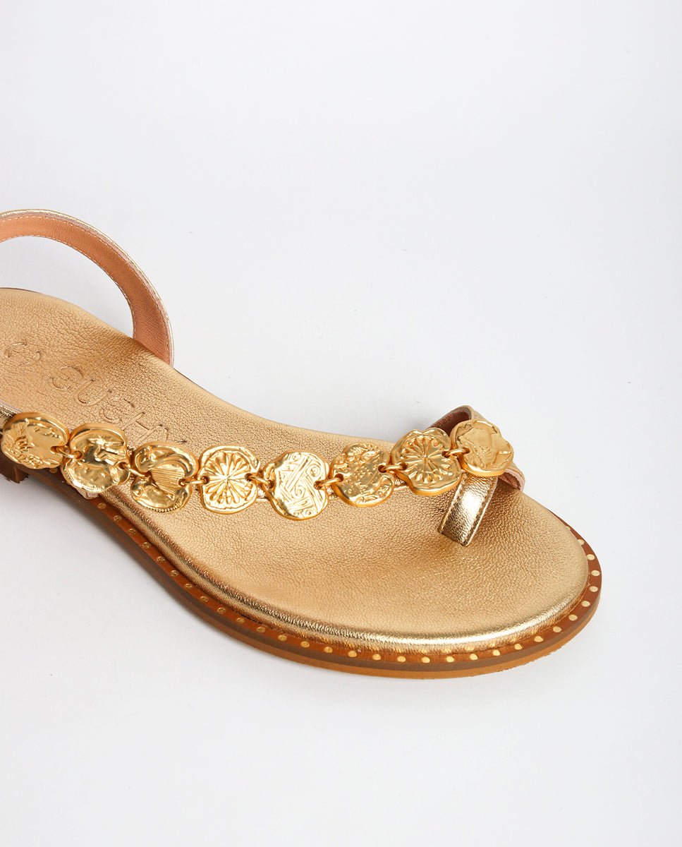 Sandalias Enea Gold - cuchy.es