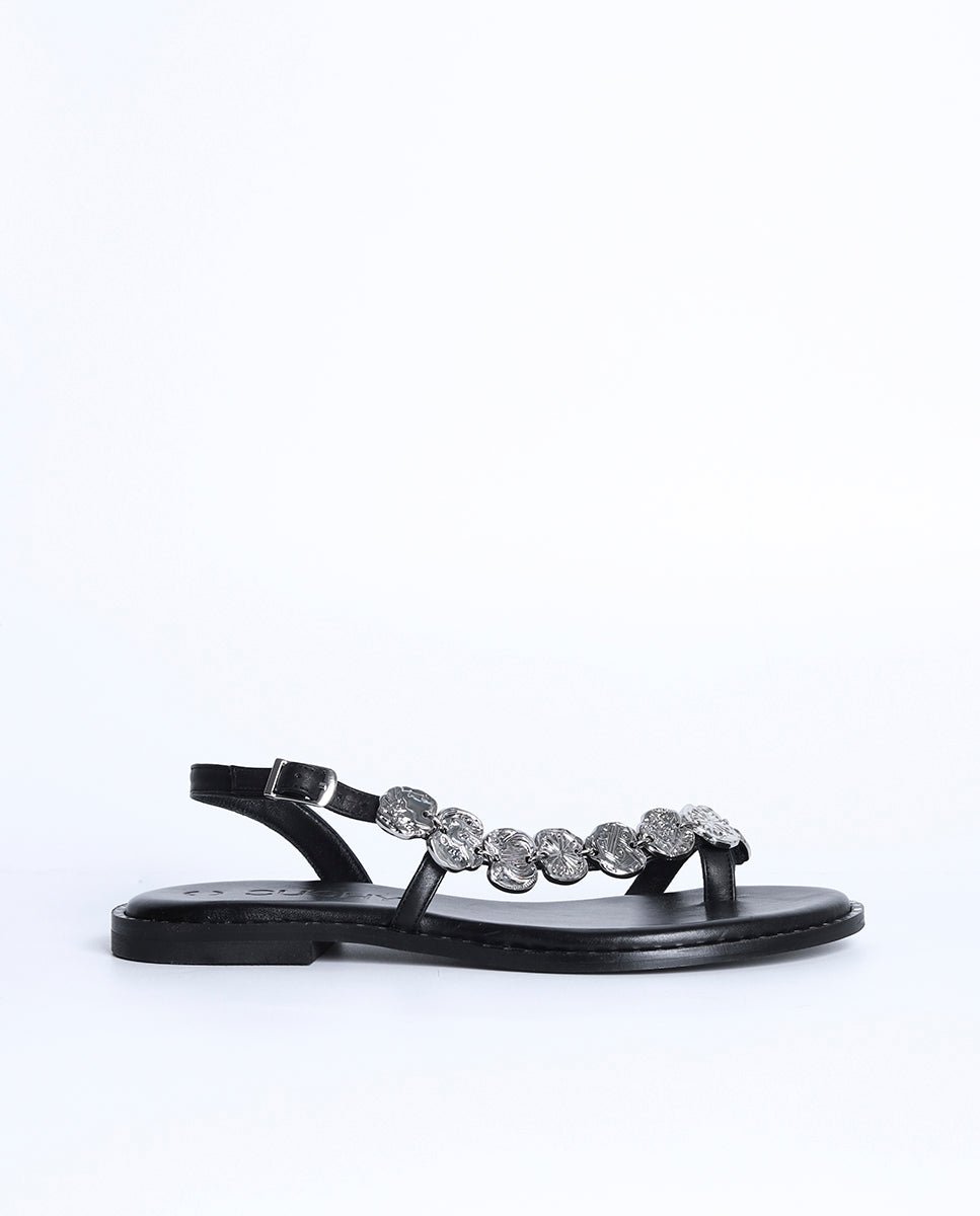 Sandalias Enea Silver Black - cuchy.es