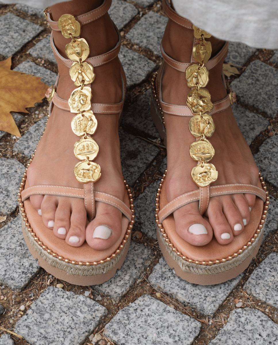 Sandalias Plaka Plataforma Natural