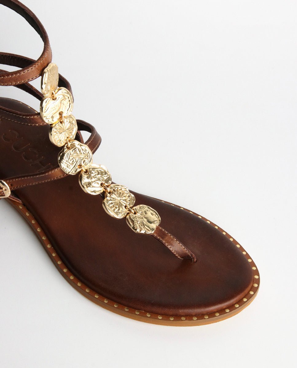 Sandalias Nysa Choco - cuchy.es