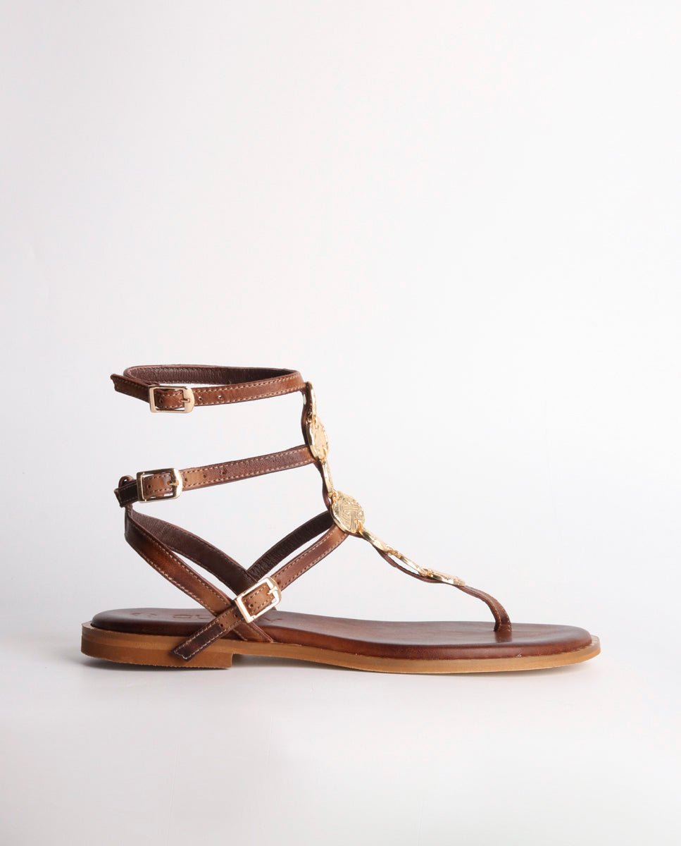 Sandalias Nysa Choco - cuchy.es