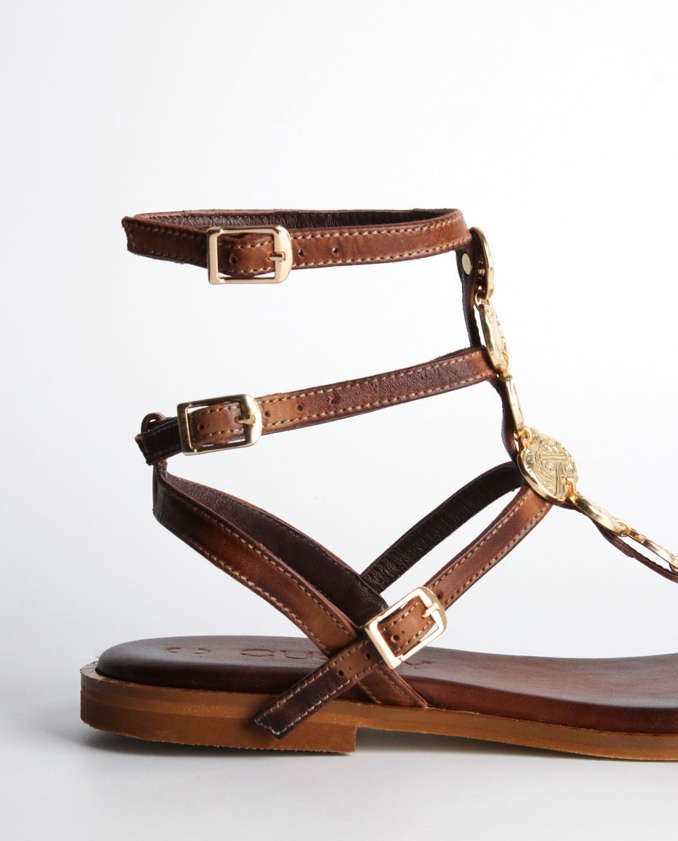 Sandalias Nysa Choco - cuchy.es