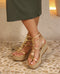 Sandalias Nysa Cuña 7 Gold