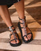 Sandalias Nysa Plataforma BIO Silver Black - cuchy.es
