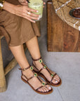Sandalias Penélope Choco - cuchy.es