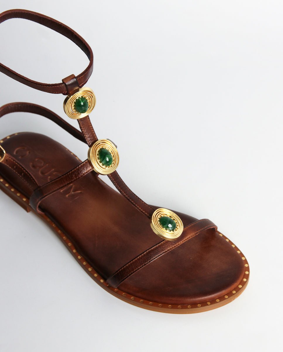 Sandalias Penélope Choco - cuchy.es