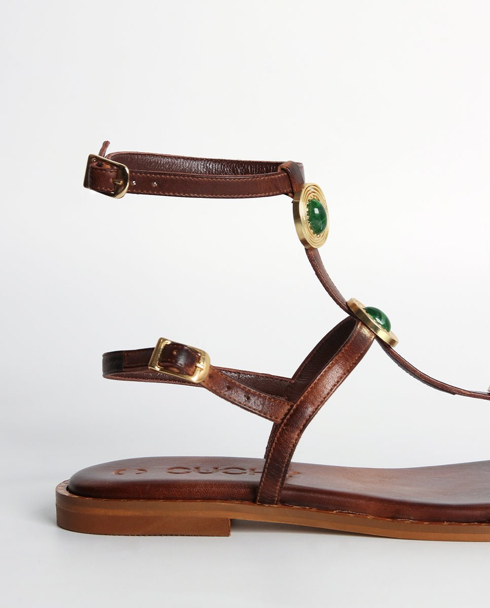 Sandalias Penélope Choco - cuchy.es