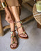 Sandalias Penélope Choco - cuchy.es