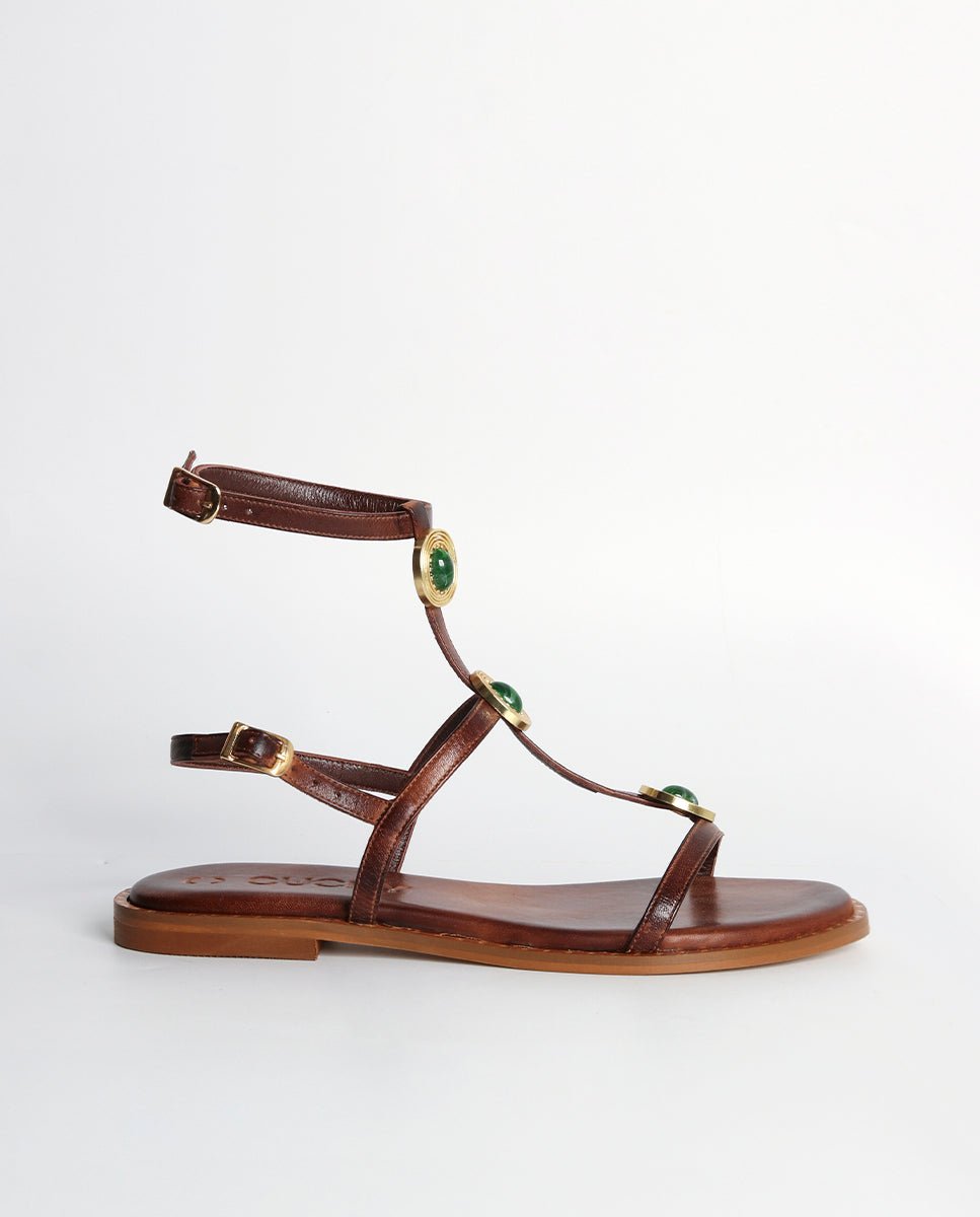 Sandalias Penélope Choco - cuchy.es