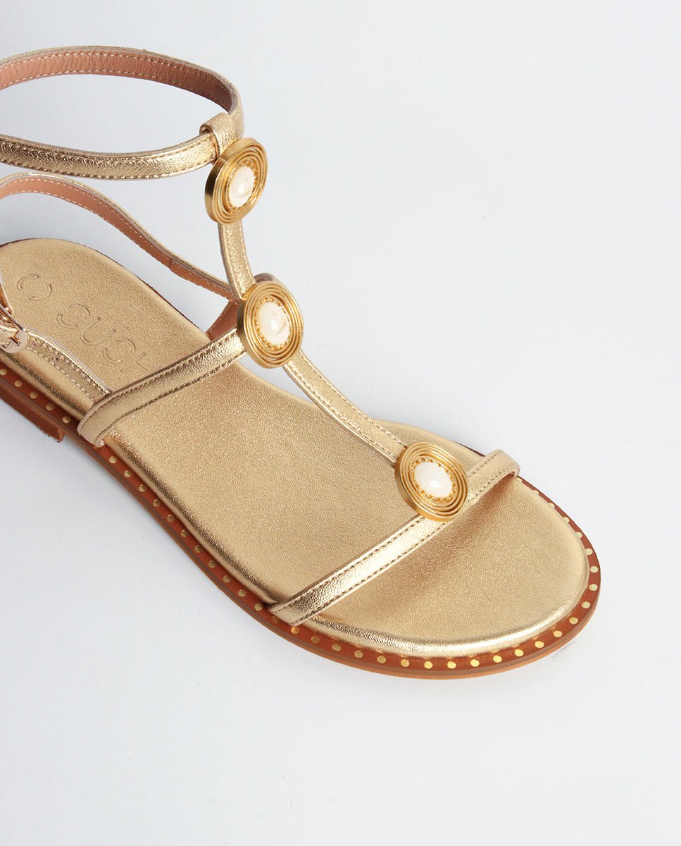 Sandalias Penélope Gold - cuchy.es