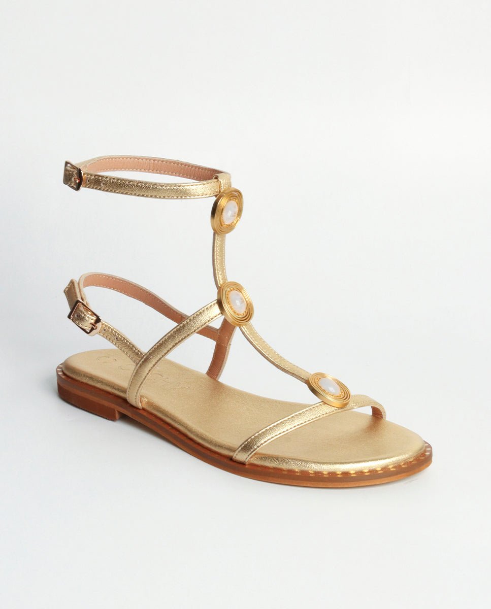 Sandalias Penélope Gold - cuchy.es