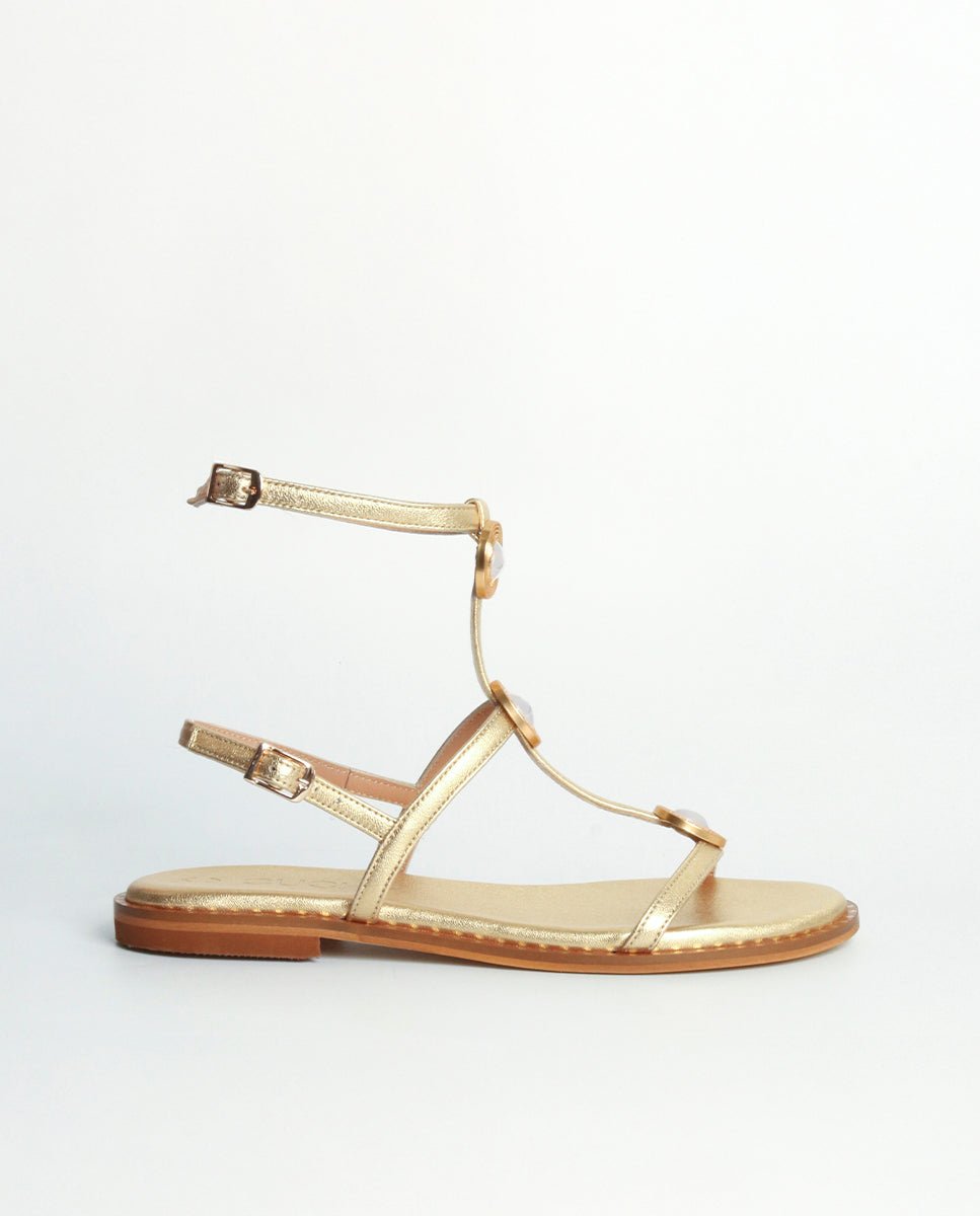 Sandalias Penélope Gold - cuchy.es