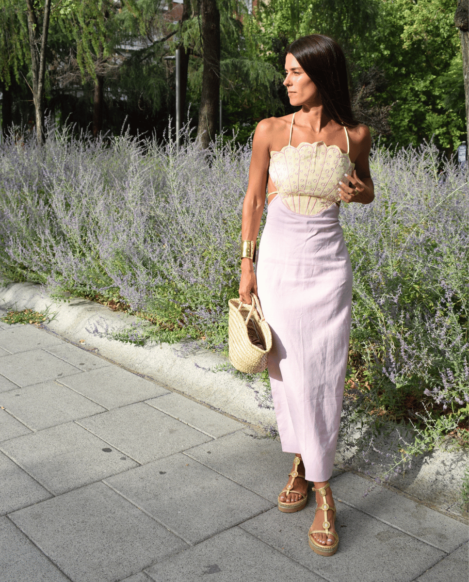 Penelope Platform Gold Sandals