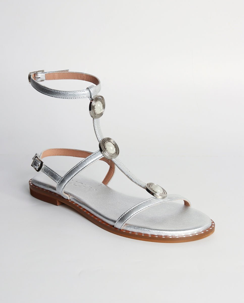 Sandalias Penélope Silver - cuchy.es